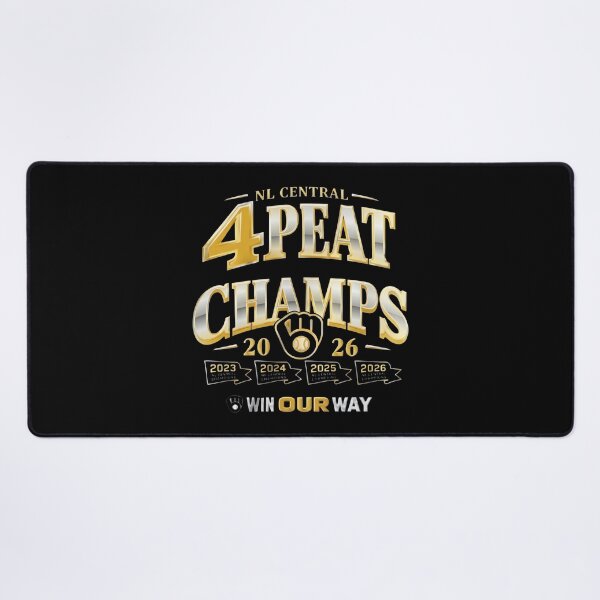 Item preview, Milwaukee Brewers - 2026 NL Central 4Peat Champs - Win Our Way designed and sold by ismaelgeme.