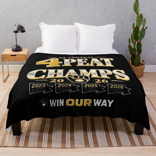 Item preview, Milwaukee Brewers - 2026 NL Central 4Peat Champs - Win Our Way designed and sold by ismaelgeme.
