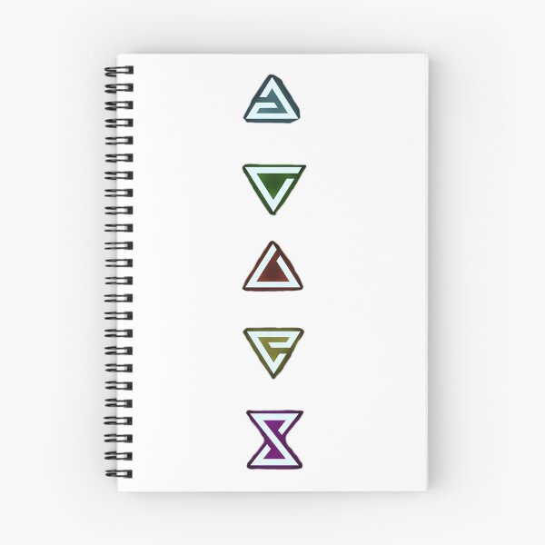 Item preview, Witcher Inspired Magic Signs Illustration with Mystical Symbols and Fantasy Elements designed and sold by BlueSkyOfficial.