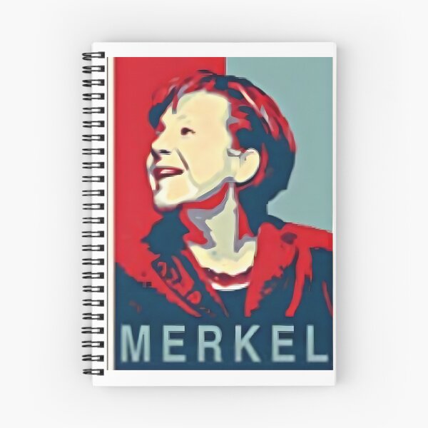 Item preview, Angela Merkel Portrait Illustration Graphic Design designed and sold by Medjz.