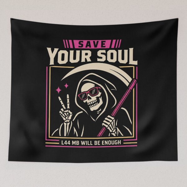 Item preview, Save Your Soul Reaper designed and sold by DonovanEllis.