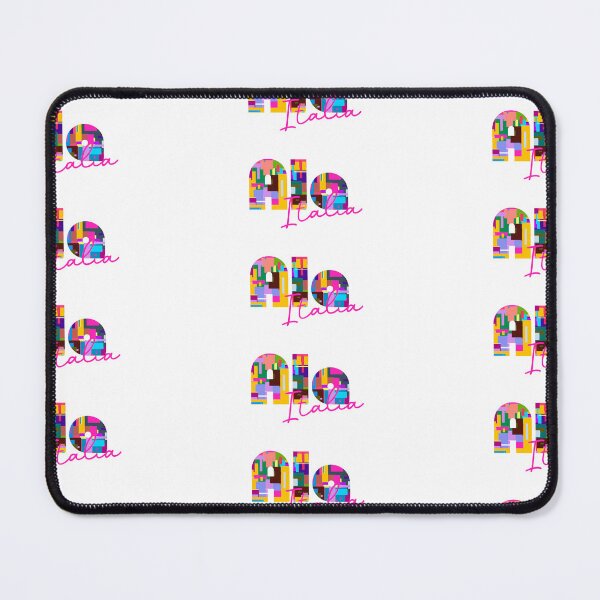 Item preview, Ala, Trento, Italia, colorful typography design for travellers designed and sold by Wanderful-roads.