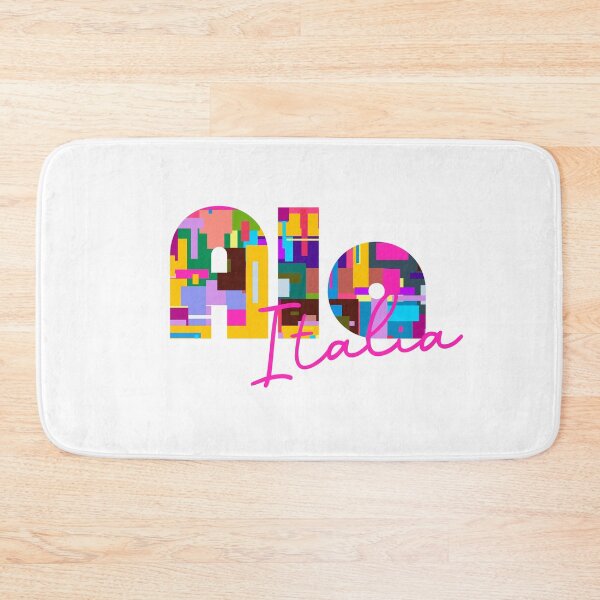Item preview, Ala, Trento, Italia, colorful typography design for travellers designed and sold by Wanderful-roads.