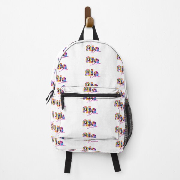 Item preview, Ala, Trento, Italia, diseño tipográfico colorido para viajeros designed and sold by Wanderful-roads.