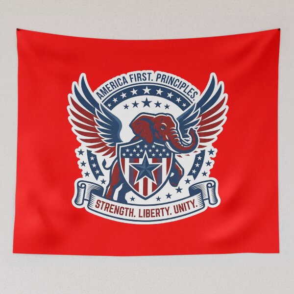 Item preview, Republican MAGA Supporter 2026 Midterm Design designed and sold by RedCircleArt.