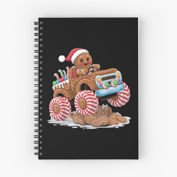 Item preview, Monster Truck Gingerbread Man Funny Christmas Baking designed and sold by WilliaMaler.