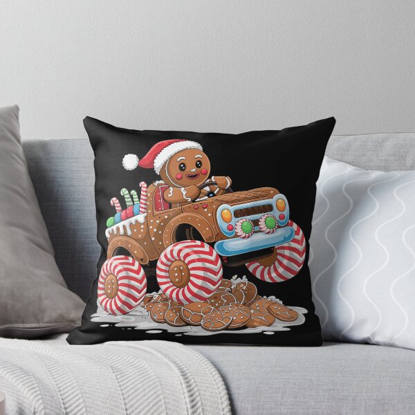 Item preview, Monster Truck Gingerbread Man Funny Christmas Baking designed and sold by WilliaMaler.
