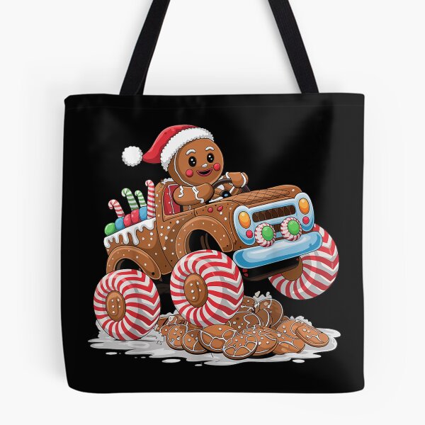 Item preview, Monster Truck Gingerbread Man Funny Christmas Baking designed and sold by WilliaMaler.