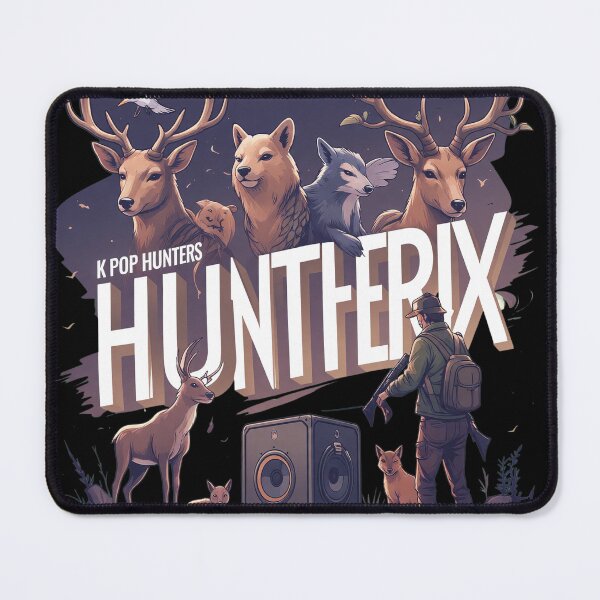 Item preview, K POP HUNTERS Hunterix Deer Fox Wolf Music Art designed and sold by Dianebert18.