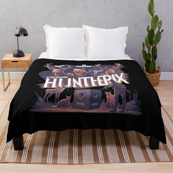 Item preview, K POP HUNTERS Hunterix Deer Fox Wolf Music Art designed and sold by Dianebert18.