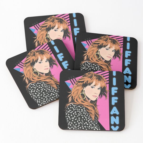 Item preview, 80s Pop Icon Tiffany Portrait Retro Style designed and sold by Dianebert18.