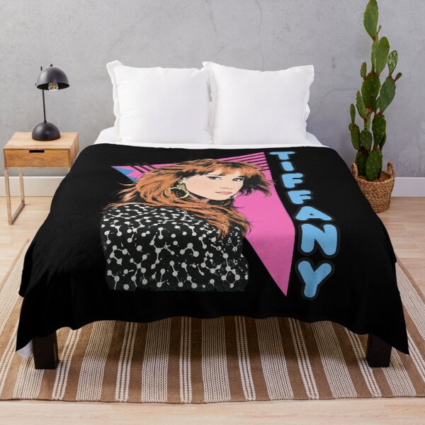 Item preview, 80s Pop Icon Tiffany Portrait Retro Style designed and sold by Dianebert18.