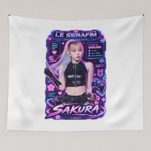 Item preview, Luminous Pink Arcade Sakura Made My Night designed and sold by Valereekmerch.