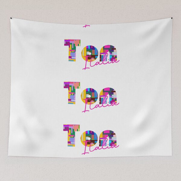 Item preview, Ton, Trento, Italia, colorful typography design for travellers designed and sold by Wanderful-roads.