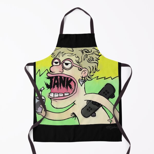 Item preview, JANK Character Riding Skateboard and Drinking designed and sold by Dianebert18.