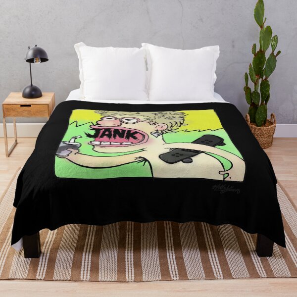 Item preview, JANK Character Riding Skateboard and Drinking designed and sold by Dianebert18.