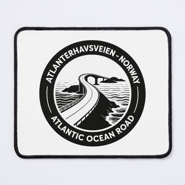 Item preview, Atlantic Ocean Road Atlanterhavsveien Norway Scenic Highway designed and sold by jeshands.
