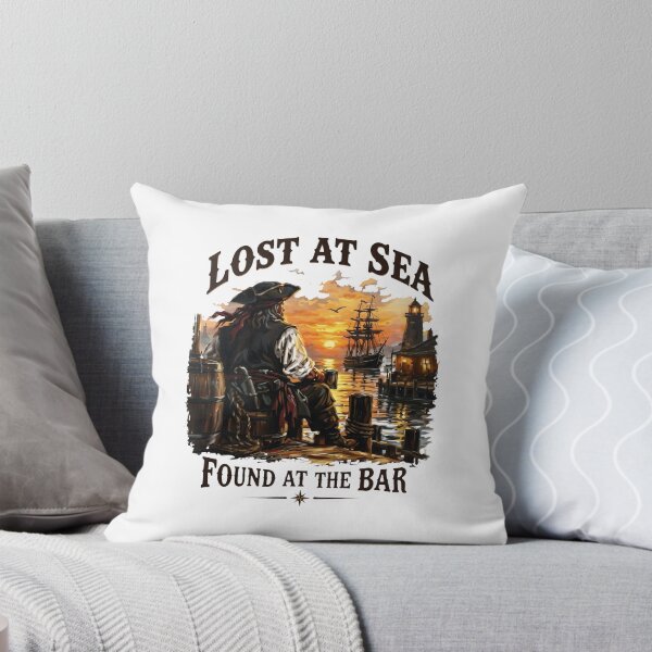 Item preview, Lost At Sea Found At The Bar - Pirate designed and sold by ismaelgeme.