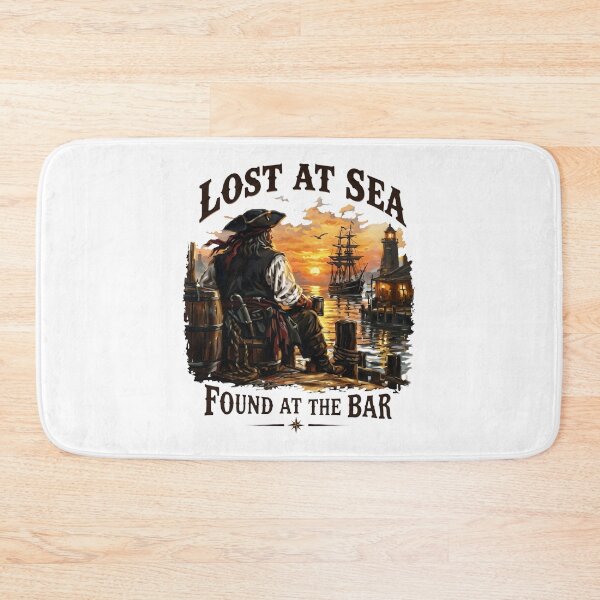 Item preview, Lost At Sea Found At The Bar - Pirate designed and sold by ismaelgeme.