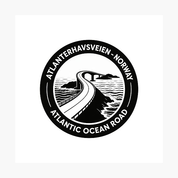 Item preview, Atlantic Ocean Road Atlanterhavsveien Norway Scenic Highway designed and sold by jeshands.