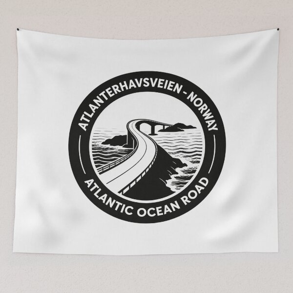 Item preview, Atlantic Ocean Road Atlanterhavsveien Norway Scenic Highway designed and sold by jeshands.