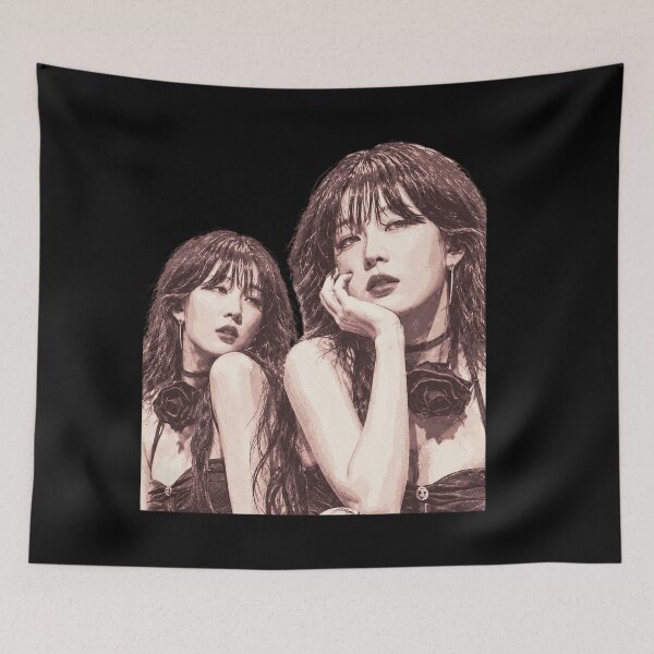 Item preview, Seulgi Sepia Portrait designed and sold by DebellismyrArts.
