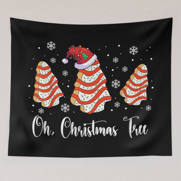 Item preview, Oh Christmas Tree Cakes Debbie Becky Jen Cake Lovers Xmas designed and sold by WilliaMaler.