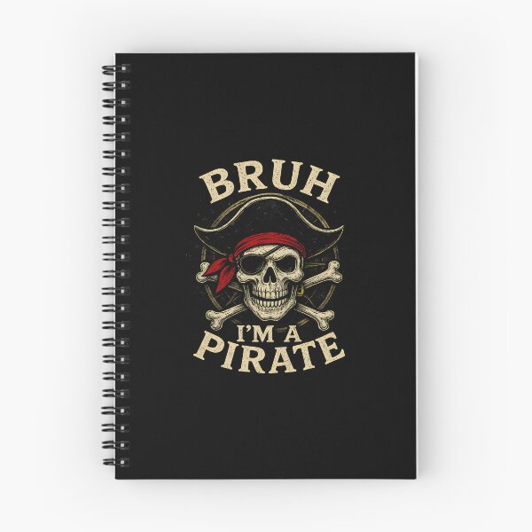 Item preview, Bruh I'm a Pirate Skull Halloween Costume designed and sold by nryum.
