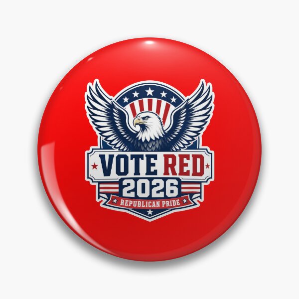 Item preview, Republican MAGA Supporter 2026 Midterm Design designed and sold by RedCircleArt.