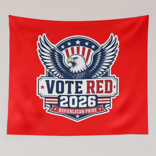 Item preview, Republican MAGA Supporter 2026 Midterm Design designed and sold by RedCircleArt.