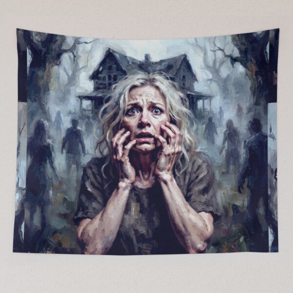 Item preview, Let's Scare Jessica to Death Fine Art Tribute designed and sold by Art's Diner.