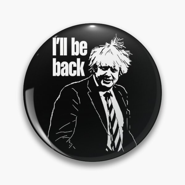 Item preview, Boris Johnson - I Will Be Back designed and sold by HorusEgypt.