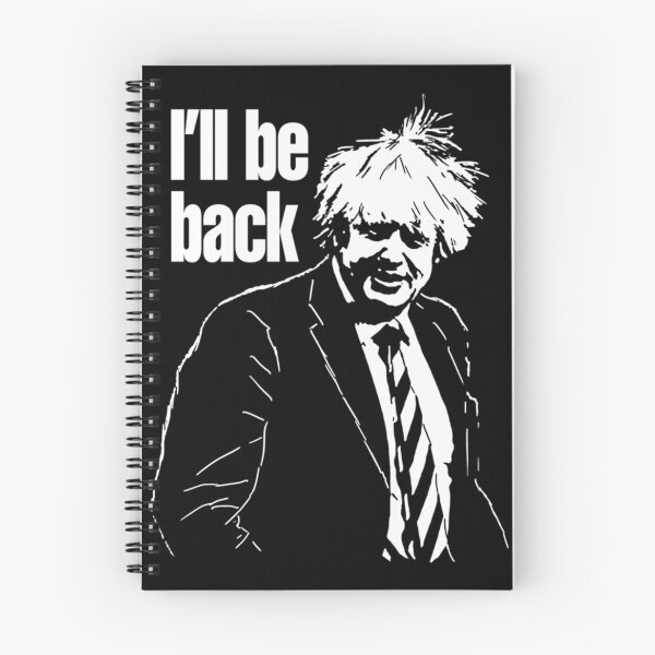 Item preview, Boris Johnson - I Will Be Back designed and sold by HorusEgypt.