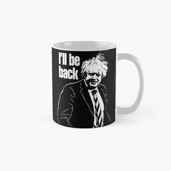 Item preview, Boris Johnson - I Will Be Back designed and sold by HorusEgypt.