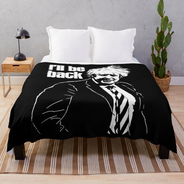 Item preview, Boris Johnson - I Will Be Back designed and sold by HorusEgypt.