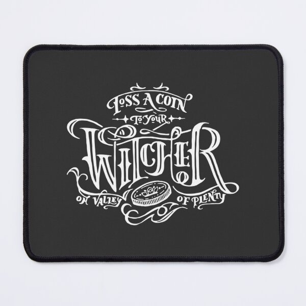 Item preview, Toss A Coin To Your Witcher White Fantasy Design for Fans designed and sold by BlueSkyOfficial.