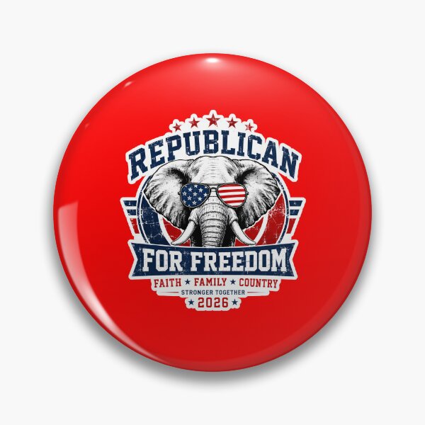Item preview, Republican MAGA Supporter 2026 Midterm Design designed and sold by RedCircleArt.