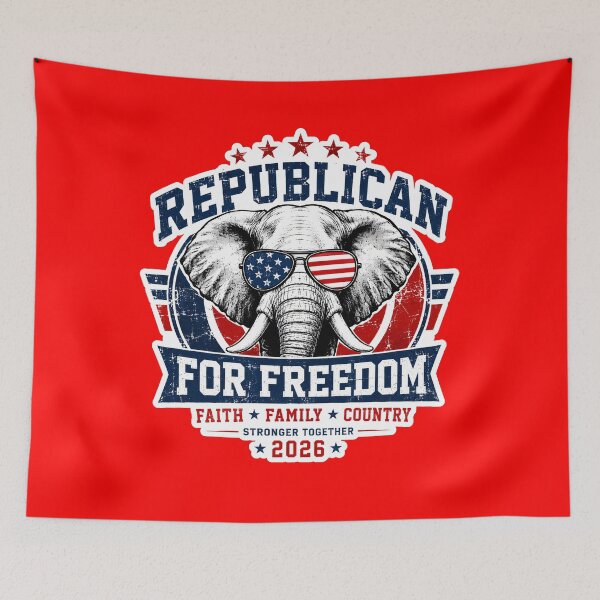 Item preview, Republican MAGA Supporter 2026 Midterm Design designed and sold by RedCircleArt.