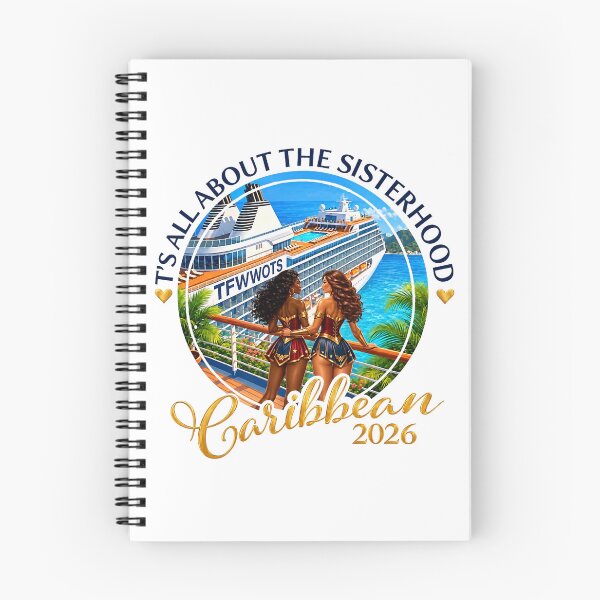 Item preview, All About the Sisterhood Caribbean Cruise 2026 Girls Trip designed and sold by ImeldaSparks.