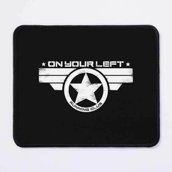 Item preview, On Your Left Running Club Distressed Print  designed and sold by rianroblewski.