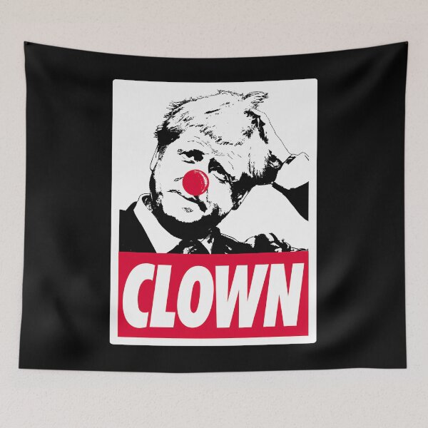 Item preview,  Boris Johnson - Clown designed and sold by Eswara Prasath.