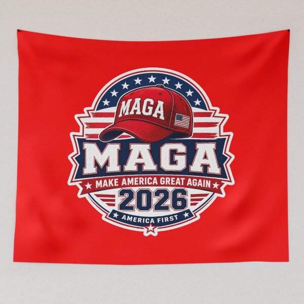 Item preview, Republican MAGA Supporter 2026 Midterm Design designed and sold by RedCircleArt.