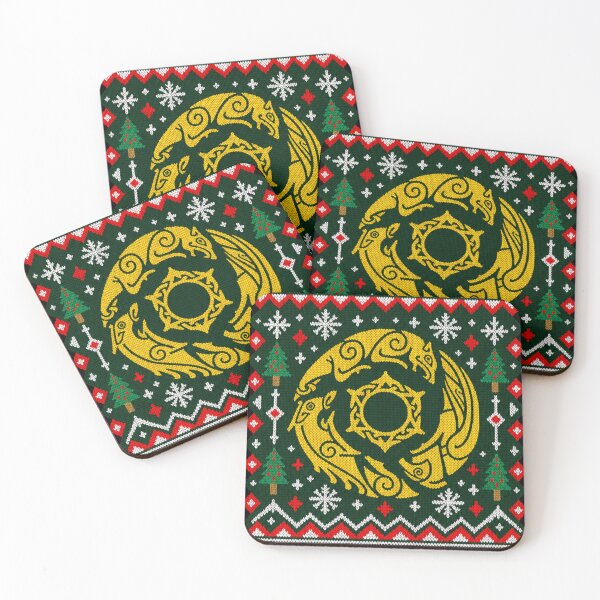 Item preview, Crimson Desert Ugly Christmas Sweater designed and sold by Gabriela Mihai.