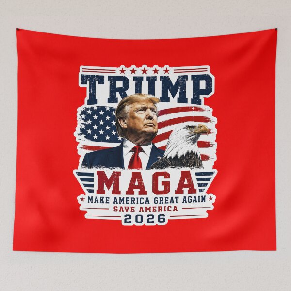 Item preview, Republican MAGA Supporter 2026 Midterm Design designed and sold by RedCircleArt.
