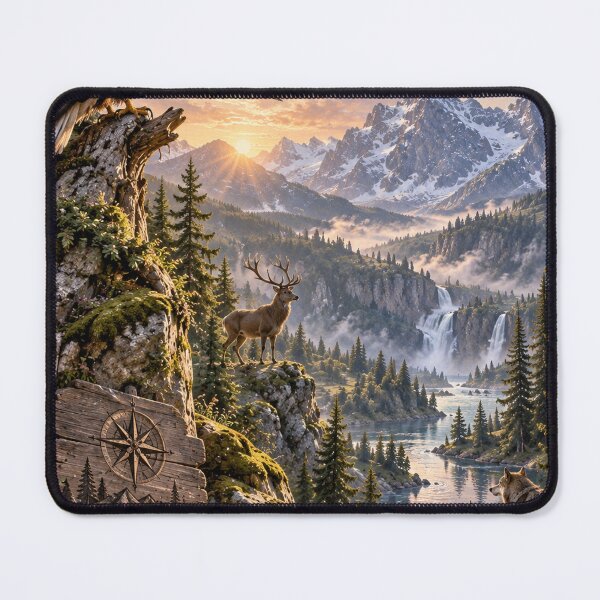 Item preview, The wild kingdom of the forest designed and sold by PIERRES&MAILLESDesign.