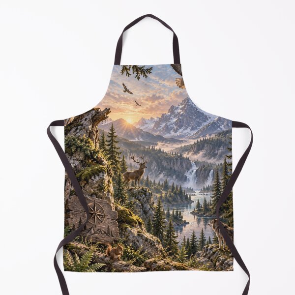 Item preview, The wild kingdom of the forest designed and sold by PIERRES&MAILLESDesign.