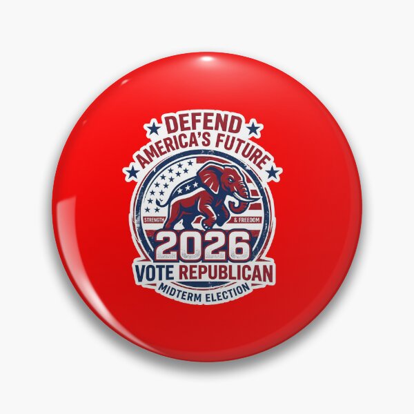 Item preview, Republican MAGA Supporter 2026 Midterm Design designed and sold by RedCircleArt.
