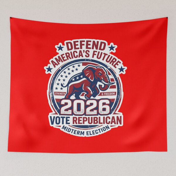 Item preview, Republican MAGA Supporter 2026 Midterm Design designed and sold by RedCircleArt.