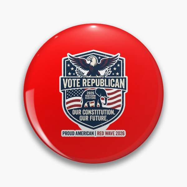 Item preview, Republican MAGA Supporter 2026 Midterm Design designed and sold by RedCircleArt.