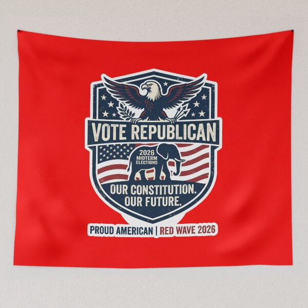 Item preview, Republican MAGA Supporter 2026 Midterm Design designed and sold by RedCircleArt.